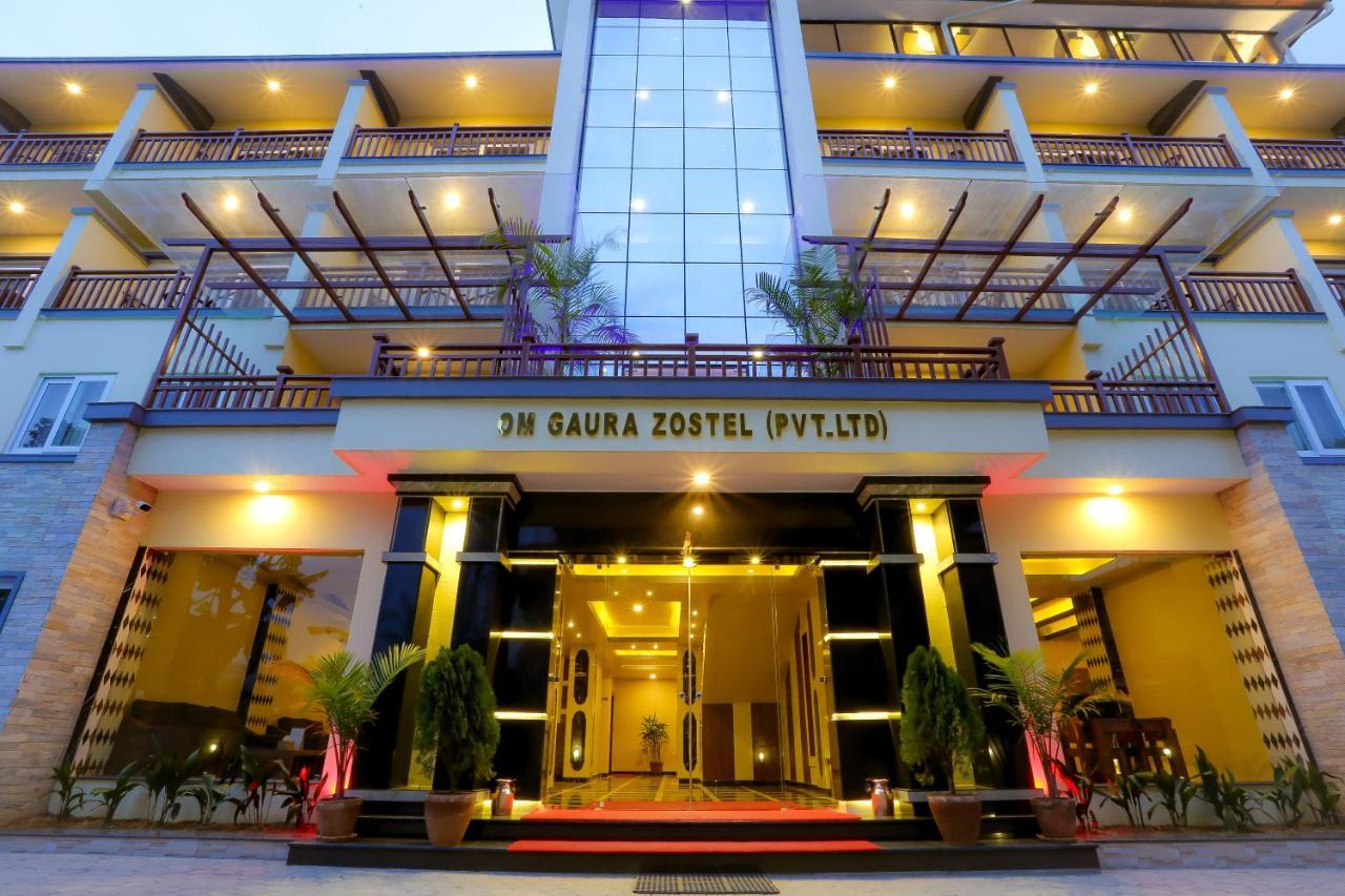 Om Gaura Hotel Pokhara Esterno foto